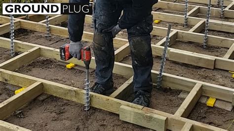 deck support footings without digging